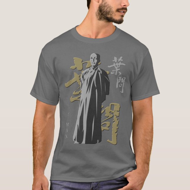 Underbar stormästare "Ip Man" Vinge Chun - Kung fu T-shirt (Framsida)