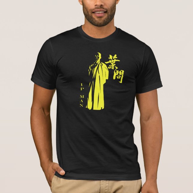 "Underbar stormästare" Ip Man - Vinge Chun-systeme Tee Shirt (Framsida)