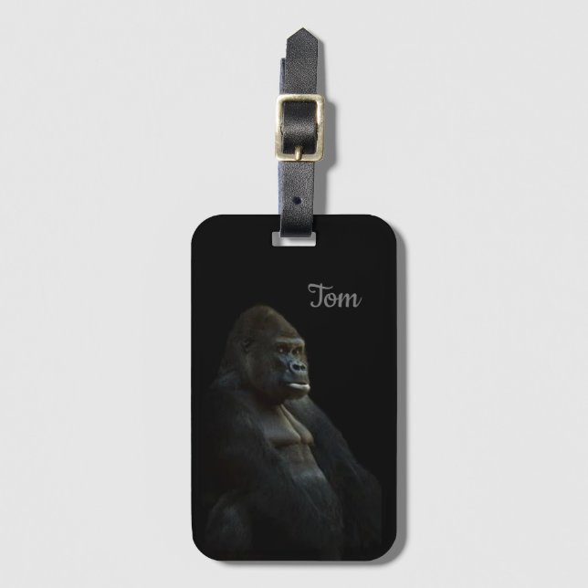 Underbar svartvit Perfekt för coola  Bagagebricka (Framsida vertikal)