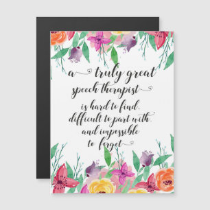 Underbar tal-terapeut tack för att du presenterade