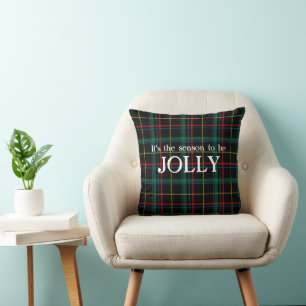 Underbar Tartan Play Tees Kudde