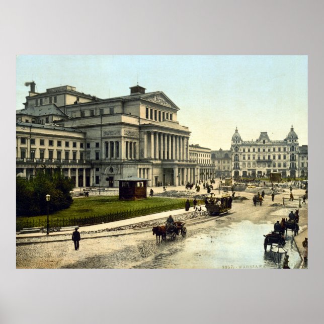 Underbar teater, Warszawa Poster (Framsidan)