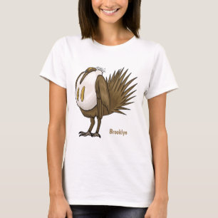 Underbar tecknad av fågelskal t shirt