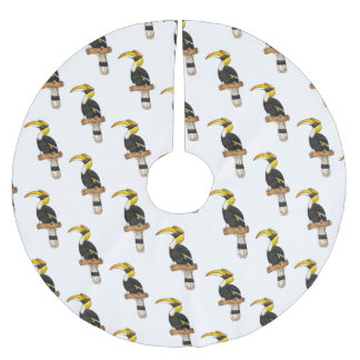 Underbar tecknad för hästkonfektion julgransmatta borstad polyester