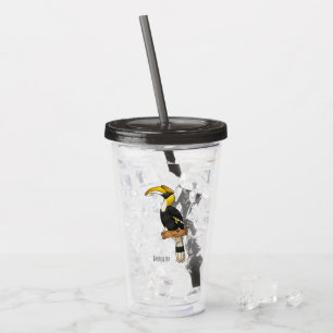 Underbar tecknad för hästkonfektion take away mugg