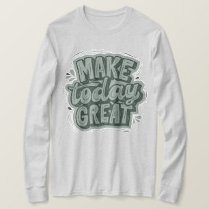 Underbar textsida grönt l motivationcitattecken gr t shirt
