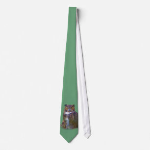 Underbar Tie för Horned uggla Slips