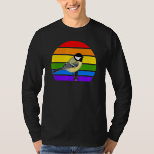Underbar Titmus Rainbow Bird Fågelskådare Songbird T Shirt
