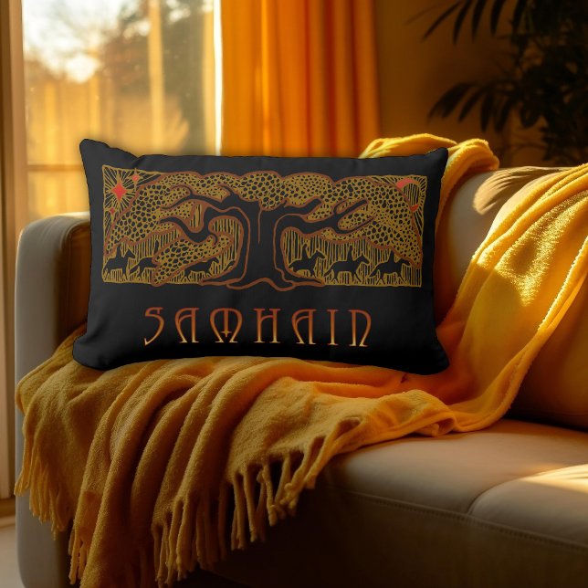 Underbar Träd Samhain Dekorativ kudde (Skapare uppladdad)