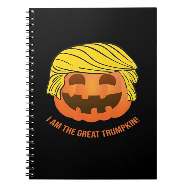 Underbar Trumpkin Anteckningsbok (Framsidan)