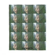 Underbar ullfilt för Horned uggla