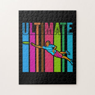 Underbar Ultimate Frisbee Motif Gift Pussel