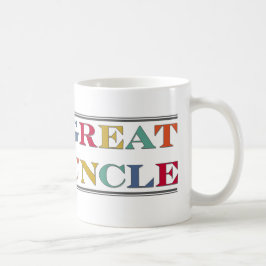 Underbar Uncle med din egna text Kaffemugg
