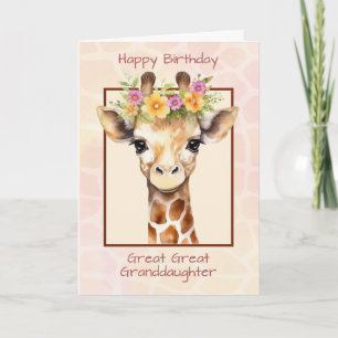 Underbar Underbar farmaceut Birthday Sweet Safari Kort