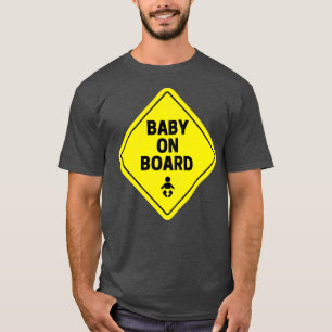 Underbar utformning av baby ombord för det förvänt t shirt