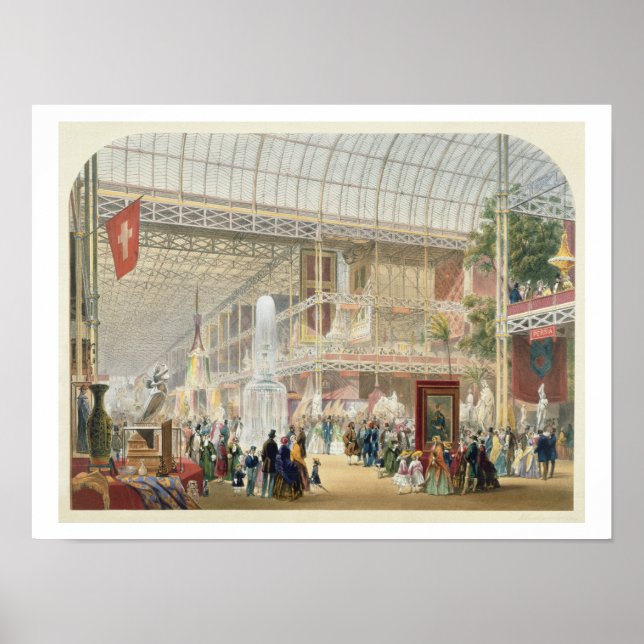 Underbar utställning, 1851: Cr:s centrala tvärsnit Poster (Framsidan)