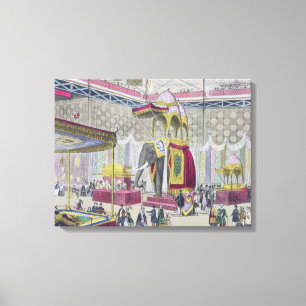 Underbar utställning, 1851: Indian Department of I Canvastryck