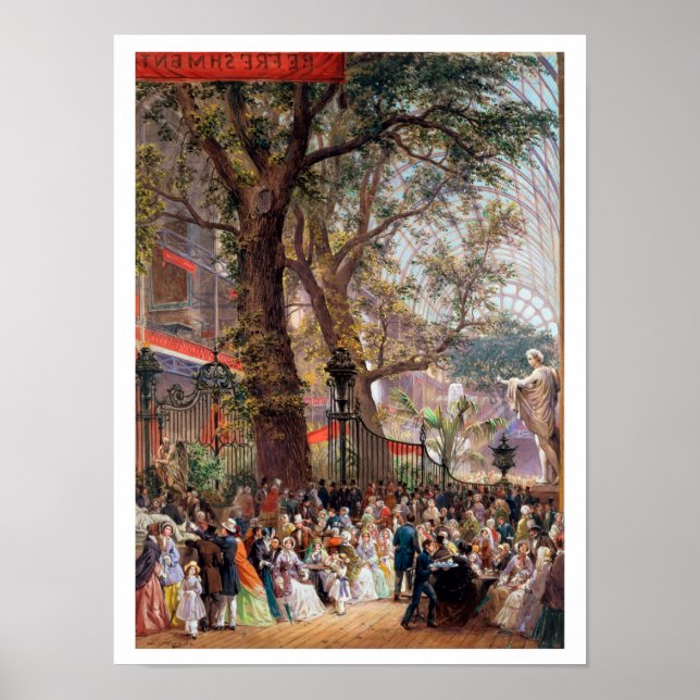 Underbar utställning, 1851: insida poster (Framsidan)