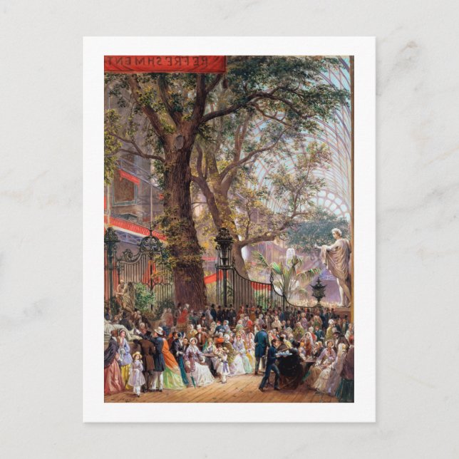 Underbar utställning, 1851: insida vykort (Framsida)