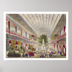 Underbar utställning, 1851: Södra Transept, från Poster