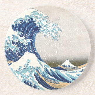 Underbar våg av Kanagawa Hokusai Fine Art Underlägg