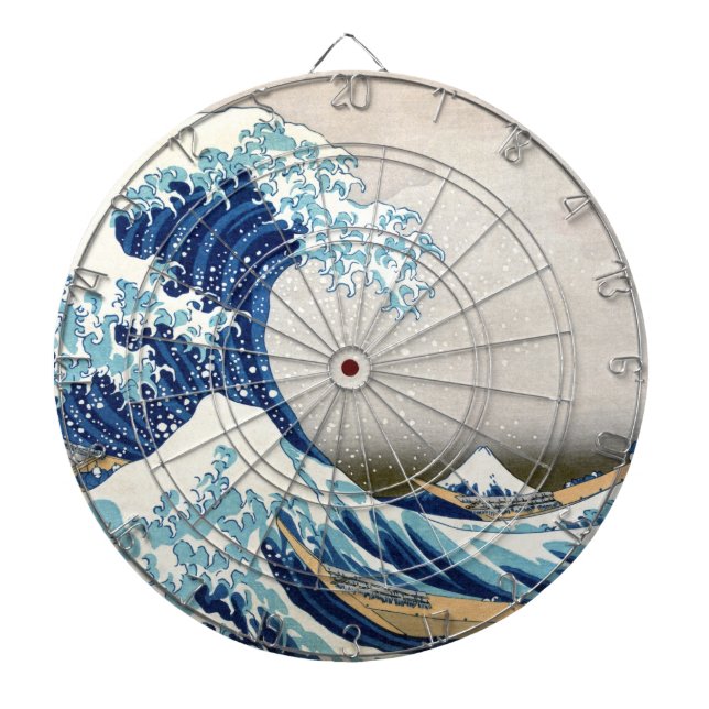 Underbar våg av Kanagawa Hokusai japansk finkonst Piltavla (Framsidan)