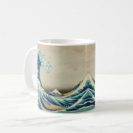 Underbar våg av Kanagawa & Japansk Art /Japan Kaffemugg