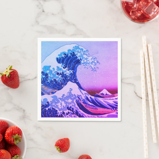Underbar våg av Kanagawa & Japansk Art /Japan Pappersservett (Insitu)