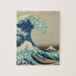 Underbar våg av Kanagawa & Japansk Art /Japan Pussel<br><div class="desc">Pussel & Art: vintage av japansk berömd - "Underbara vågen av Kanagawa" är utan tvekan en av Japans mest typiska representationer. Med snöberget Fuji i bakgrunden. Det bästa av Japan/Art.</div>