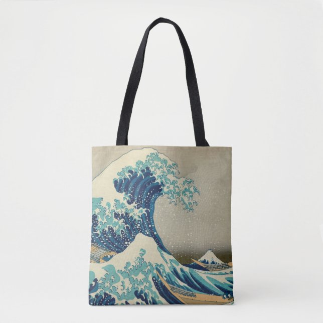 Underbar våg av Kanagawa & Japansk Art /Japan Tygkasse (Framsida)