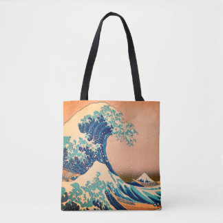Underbar våg av Kanagawa & Japansk Art /Japan Tygkasse