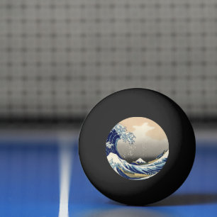 Underbar våg av Kanagawa & Mount Fuji Japan Sea Pingisboll