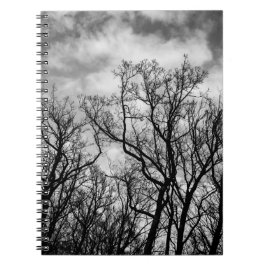 Underbar våg av träd anteckningsbok