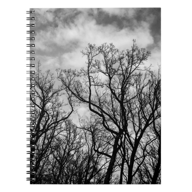 Underbar våg av träd anteckningsbok (Framsidan)
