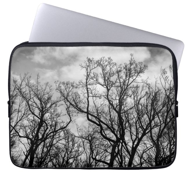 Underbar våg av träd laptop fodral (Framsidan)