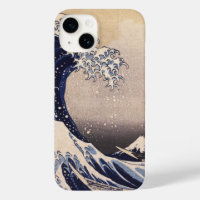 Underbar våg utanför Kanagawas Kusten av Hokusai