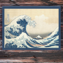 Underbar våg - Vintage japansk konst Vykort