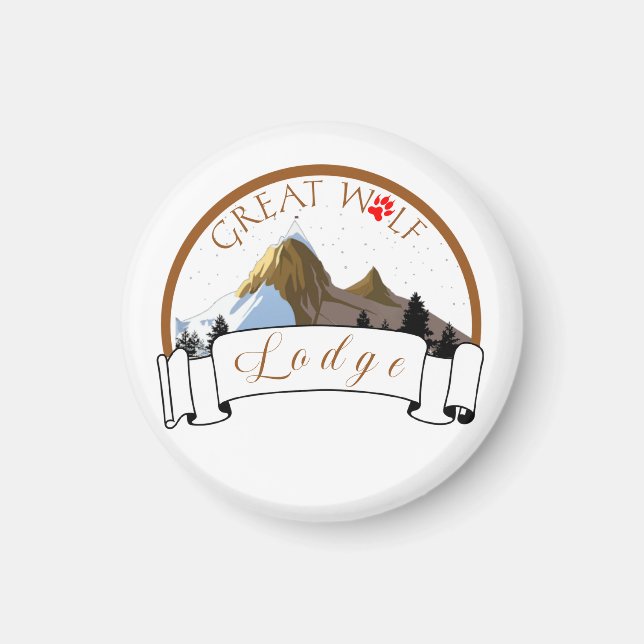 UNDERBAR VARG MAGNET (Framsidan)