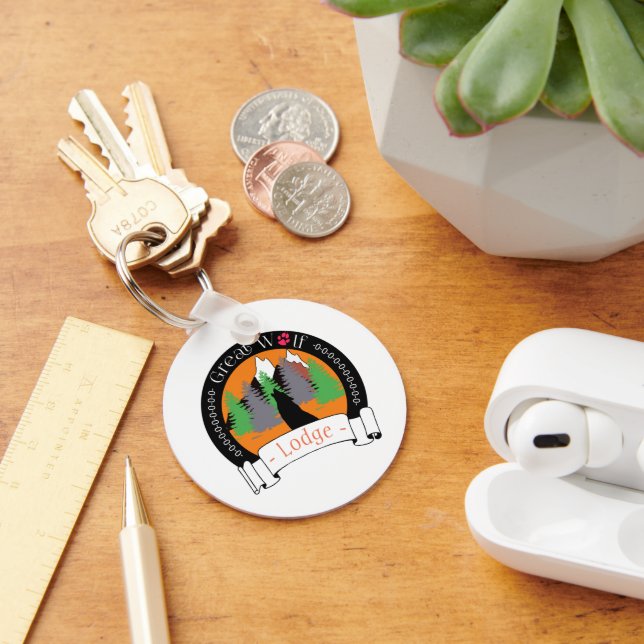 UNDERBAR VARG NYCKELRING (Skrivbord)