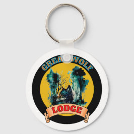 UNDERBAR VARG NYCKELRING