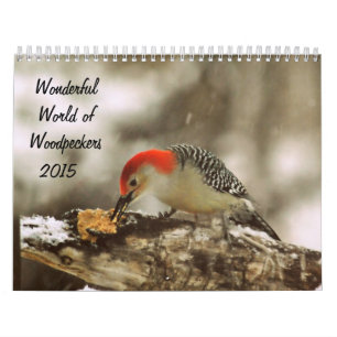 Underbar värld av hackspetter 2015 kalender