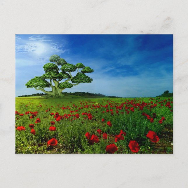 Underbar värld vykort (Framsida)