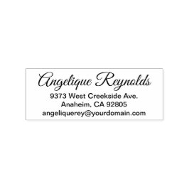 Underbar Vibes enkel Returadress och e-post Stämpel