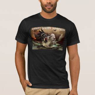 Underbar vit buffalo t shirt