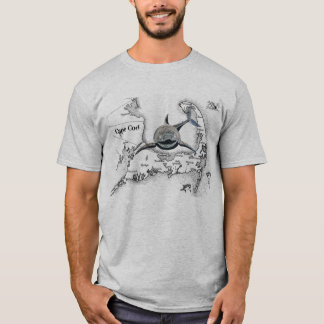 Underbar vit för uddtorsk t-shirt