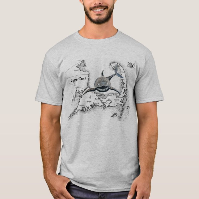Underbar vit för uddtorsk t-shirt (Framsida)
