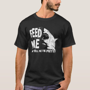 Underbar vit haj Matar mig större rovdjur B T Shirt