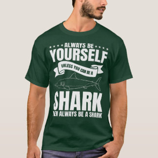 Underbar vit hajzoolog Largest Predator Fish T Shirt