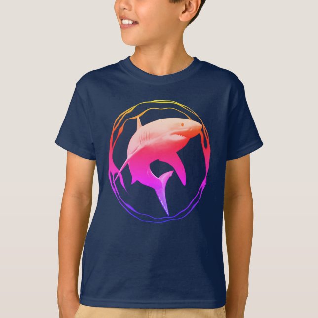 Underbar vitaktig grafik t shirt (Framsida)