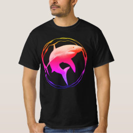 Underbar vitaktig grafik t shirt